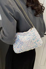 Sequin Removable Strap Shoulder Bag - V.I.P Digital Presence