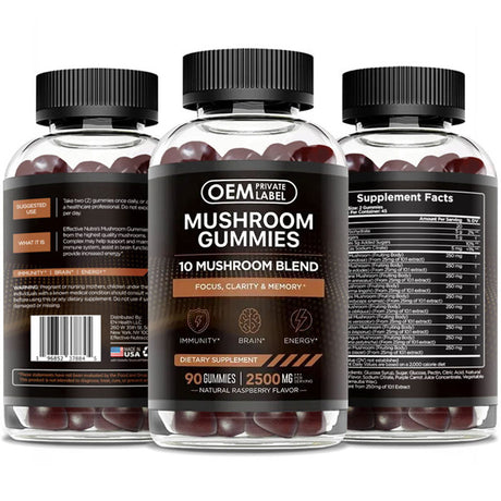 Mushroom Gummies Brain Booster Lion Mane Mushroom Gummies - V.I.P Digital Presence