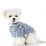 Dog clothes, pet clothes, winter lollipop dog clothes, cat clothes, compared to bear clothes, woolen plaid pet clothes - V.I.P Digital Presence