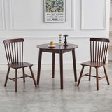 4 dining chairs, walnut wood, rubberwood material, dining chairs, solid wood chairs, solid wood dining table chairs - V.I.P Digital Presence