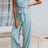 Tied Cutout Tube Wide Leg Jumpsuit - V.I.P Digital Presence