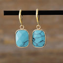 Copper Natural Stone Dangle Earrings - V.I.P Digital Presence