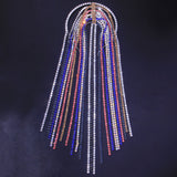 Accessories: rhinestone long tassel headpiece, exaggerated personality headband, Instagram style hair accessory, hair hook - V.I.P Digital Presence