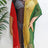 Fringe Color Block Scoop Neck Cover Up - V.I.P Digital Presence
