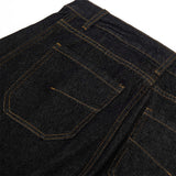 American High Street Design Denim Wide Leg Long Pants Men's Vibe Trendy Side Pleated Loose Casual Trousers - V.I.P Digital Presence