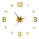 DIY Frameless Creative Wall Clock Wall Decal: A Silent and Stylish Addition for Home Decor, Ideal for Living Rooms and Offices - V.I.P Digital Presence