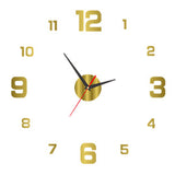 DIY Frameless Creative Wall Clock Wall Decal: A Silent and Stylish Addition for Home Decor, Ideal for Living Rooms and Offices - V.I.P Digital Presence