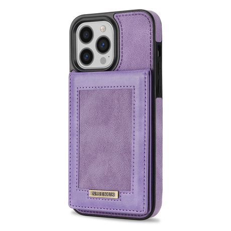 For iPhone 14ProMax Card Holder Phone Leather Case Samsung S23Ultra Photo Frame Magnetic Buckle Protective Case - V.I.P Digital Presence
