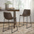 Vintage Style Brown 24-Inch Counter Stool (Set of 2) - V.I.P Digital Presence