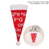 4pcs/lot New Year Christmas Gift Tableware Fork Knife Holder Bag Navidad  Noel Christmas Decorations for Home Dinner Table Decor - V.I.P Digital Presence