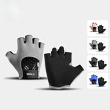 Guantes de yoga fitness con medio dedo, resistentes al desgaste y anti-capullo, con protección contra rozaduras de hierro.