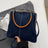 Small handbag women's handbag handmade denim splicing hand-held crossbody bag single shoulder bag small shoulder bag - V.I.P Digital Presence