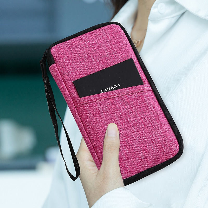 Travel Passport Purse Multifunction Credit Card Package Travel Accessories Storage Bag Waterproof Portable Card Package - V.I.P Digital Presence