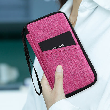 Travel Passport Purse Multifunction Credit Card Package Travel Accessories Storage Bag Waterproof Portable Card Package - V.I.P Digital Presence