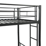 METAL Bunk Bed with trundle Black - V.I.P Digital Presence
