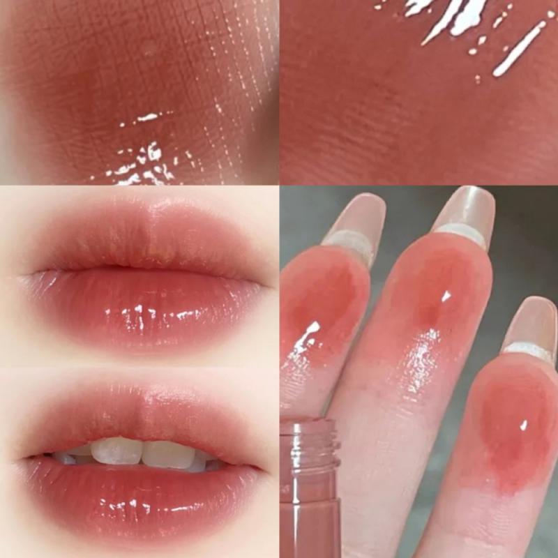 Water Mirror Lip Glaze  Lipstick Non-stick Cup Lasting Moisturizing Lipstick Colorful Women Lip Makeup Tool Maquiagem Hot - V.I.P Digital Presence