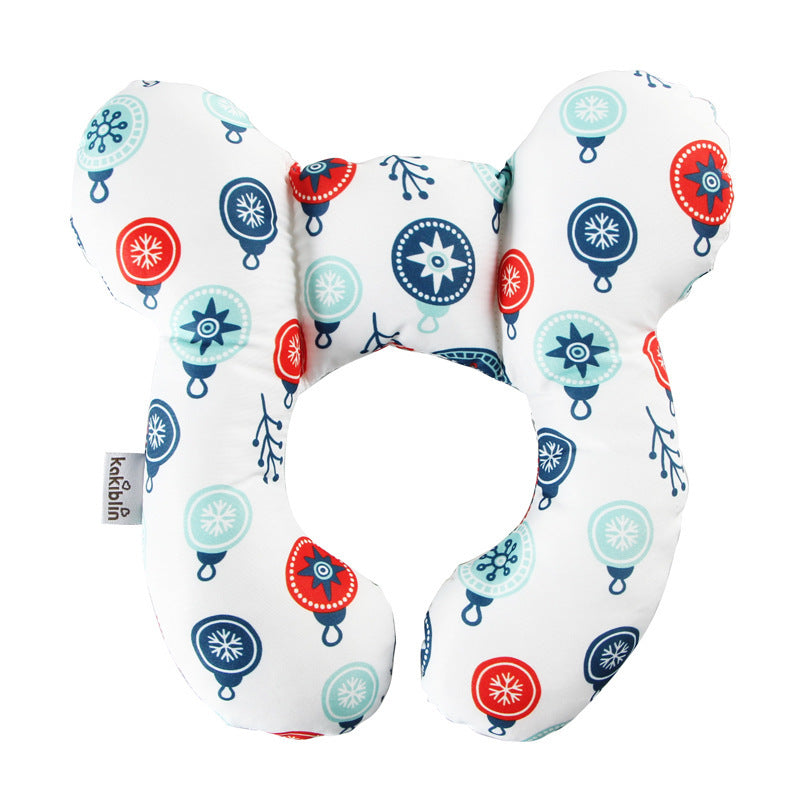 Baby head protection U-shaped pillow stroller fixed head pillow car seat sleeping protection head and neck pillow - V.I.P Digital Presence
