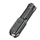 New Telescopic Zoom Glare Flashlight USB Charging Compact Portable Spotlight Long-Range Floodlight Outdoor Lighting - V.I.P Digital Presence