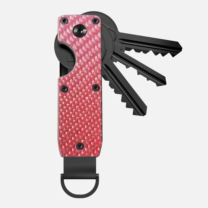 Keychain metal keychain aluminum alloy key storage keyclip - V.I.P Digital Presence