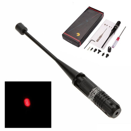 Red Dot Laser Boresighter Bore Sighter Kit for Hunting .22 to .50 Caliber Rifles - V.I.P Digital Presence