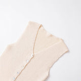 Spring New Style Round Neck Solid Color Loose Design Unique Temperament Knitwear - V.I.P Digital Presence