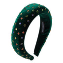 Thickened Sponge Gold Velvet Cloth Headband Female Ins Style Bag Cloth Wide-Brimmed Headband Catwalk Hair Accessories - V.I.P Digital Presence