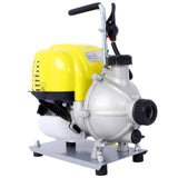 38CC four stroke gasoline water pump 1.5 "portable gas power delivery pump 8500r/min 10FT x 1" suction 1.5 "flat hose - V.I.P Digital Presence