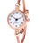 Women's Watches Bracelet Style Opening Simple Retro Art Fashion Watches Women's Fashion Quartz Watch Relogio Feminino（Rose gold belt） - V.I.P Digital Presence