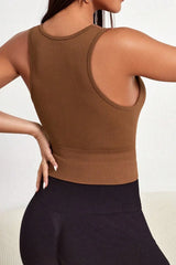 Scoop Neck Wide Strap Tank - V.I.P Digital Presence