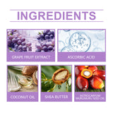Grape Sleep Lip Mask, Gentle Nourishing Lip Color Bright Moisturizing Lip Skin Moisturizing Lip Mask