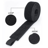 Tactical Inner Belt, Duty Nylon Hook - Loop Adjustable Black Waist Belt - V.I.P Digital Presence