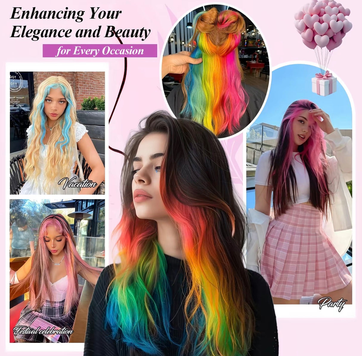 ChromaClip Hair Extensions