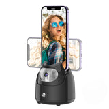 360° Rotation Automatic Face Tracking Gimbal Mobile Phone Holder APP-Free AI Face Recognition Phone Tripod for Live Vlog Video - V.I.P Digital Presence