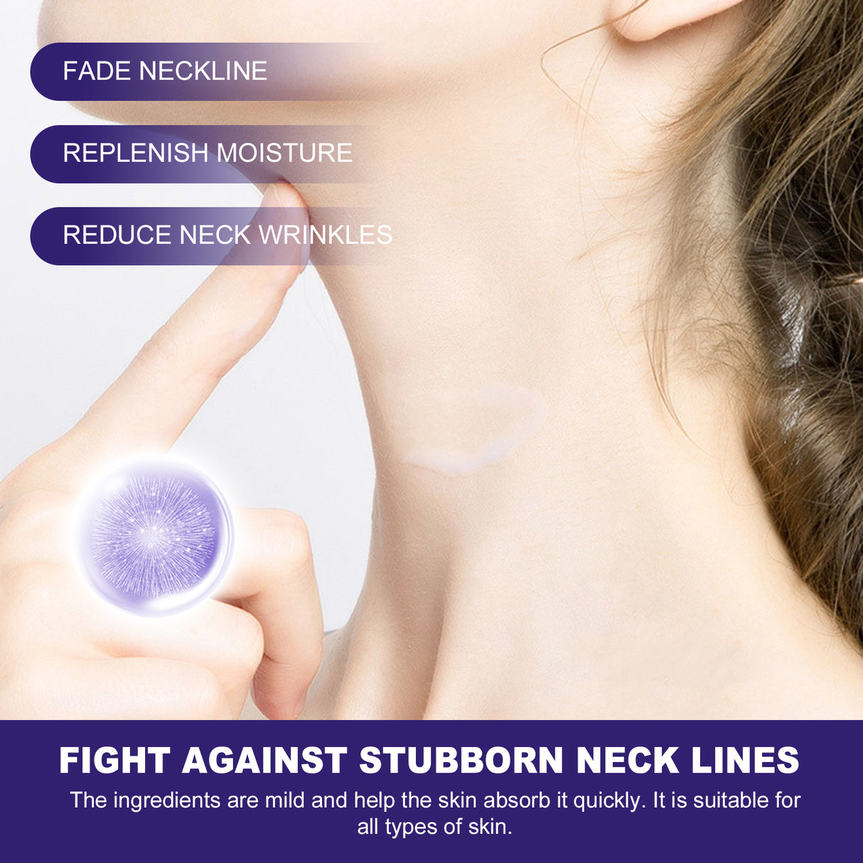 Neck Cream, Neck Skin Firming Deep Moisturizing Cream For Subtle Neck Lines - V.I.P Digital Presence