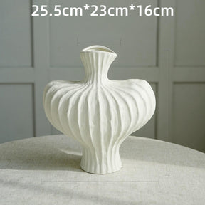 Plastic art imitation ceramic vase high-end decoration for living room desktop decoration - V.I.P Digital Presence