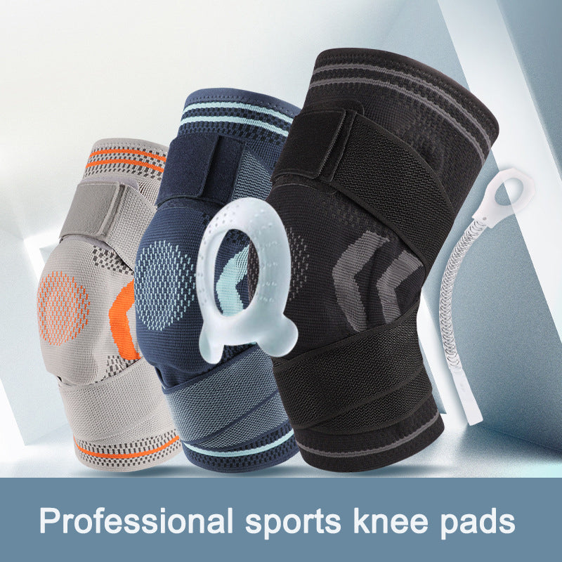 Anti collision sports knee pads basketball equipment men's and women's running football knee protectors - V.I.P Digital Presence