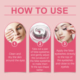 Self-Adhesive Eyelashes, Lazy People Glue-Free Free Unloading Self-Adhesive Thick Thin Long Natural Eyelashes - V.I.P Digital Presence