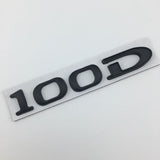 Suitable for Tesla MODEL3 S X Y 75D 85D 90D 100D displacement tail label metal car sticker - V.I.P Digital Presence