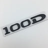 Suitable for Tesla MODEL3 S X Y 75D 85D 90D 100D displacement tail label metal car sticker - V.I.P Digital Presence