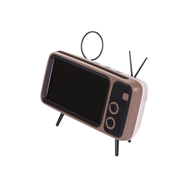 Retro TV Mobile Phone Screen Stand Cell Phone Mounts Holder for 4.7-5.5in mini Waterproo Mobile Phone Screen for Smart Phone - V.I.P Digital Presence