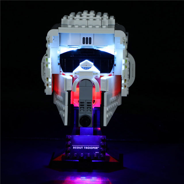 YEABRICKS is compatible with LEGO Star Wars 75305 Scout Helmet LED Lighting Building Blocks Assembly Lights - V.I.P Digital Presence