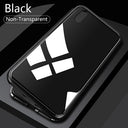 Double sided  Magnetic Case for iPhone X Clear Tempered Glass Magnet Adsorption Case - V.I.P Digital Presence