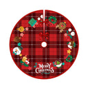 Deer Head Snowflake Santa Claus Gift Box Series Christmas Tree Bottom Decoration Apron Atmosphere Decoration - V.I.P Digital Presence