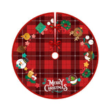 Deer Head Snowflake Santa Claus Gift Box Series Christmas Tree Bottom Decoration Apron Atmosphere Decoration - V.I.P Digital Presence