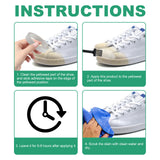 Shoes Stain Removal Yellow Gel, Remove Oxidation To Clean Stains Yellow Edge Wash Free Gel Small White Shoes - V.I.P Digital Presence