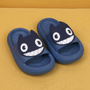 Big-Eyed Black Cat Cartoon Sandals One-Piece Soft Bottom Soft Face Parent-Child Amazon Baby Children's Slippers - V.I.P Digital Presence