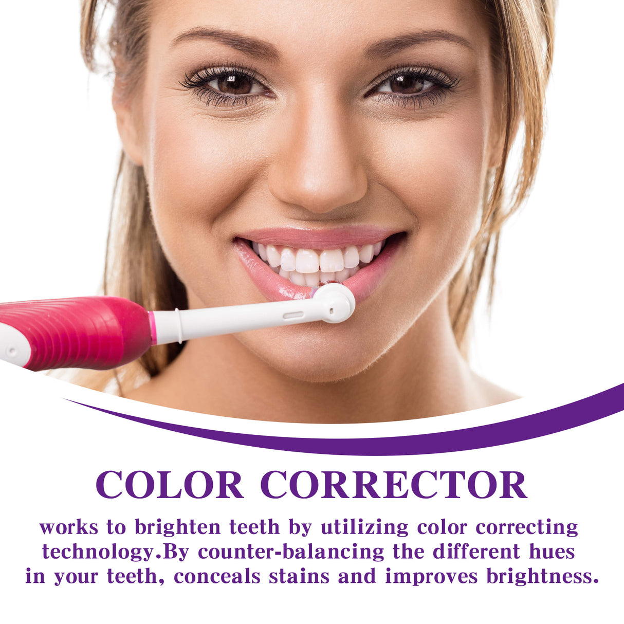 Purple Brightening White Toothpaste, Cleaning Stains Fresh Breath Brightening And Whitening Teeth Toothpaste - V.I.P Digital Presence