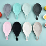 Silicone soup spoon mat, spoon holder, shovel change holder, seasoning soy sauce dish mat, storage mat, spoon change holder, spo - V.I.P Digital Presence