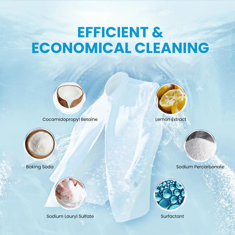 Laundry Detergent Sheets, Deep Cleaning Clothes Remove Oil Stains And Stains Lasting Fragrance Clothes Cleaning Tablets - V.I.P Digital Presence