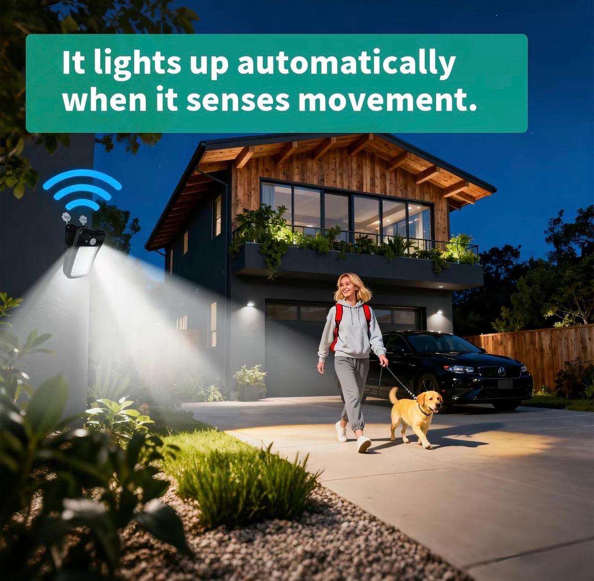 SolarClip Motion Sensor Light